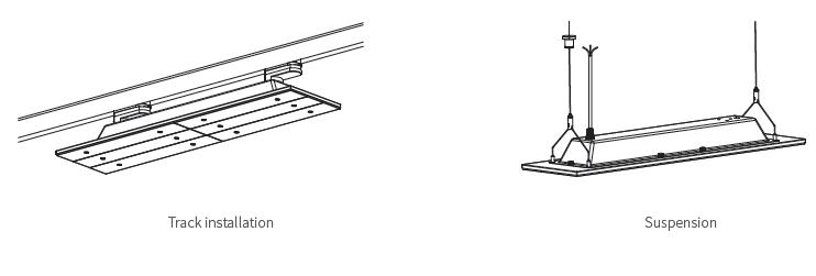 Track lighting kits installation